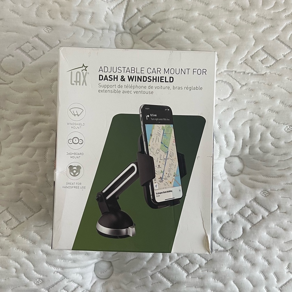 Unboxed Car Mount for dash/Windshield